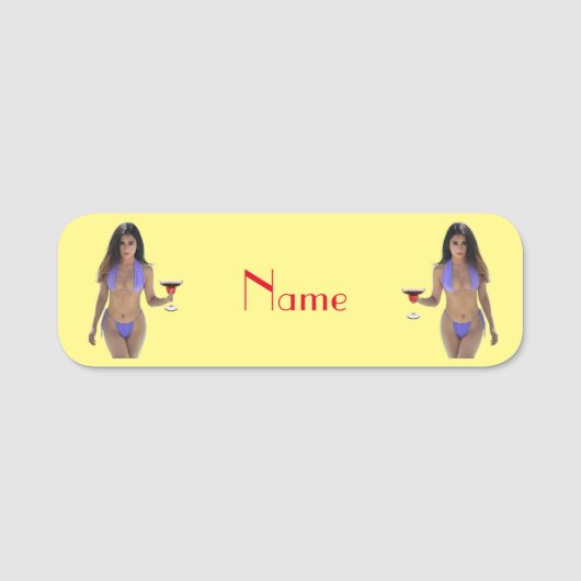 Bikini Beauty Thunder_Cove Naamplaatje (Voorkant)