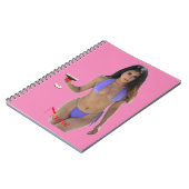 Bikini Beauty Thunder_Cove Notitieboek (Linkerzijde)