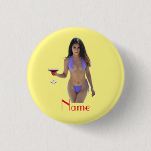 Bikini Beauty Thunder_Cove Ronde Button 3,2 Cm