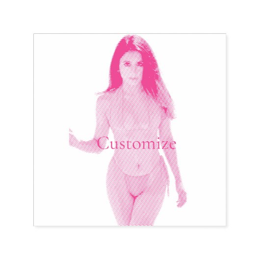 Bikini Beauty Thunder_Cove Zelfinktende Stempel (Design)