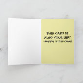 BIKINI BIG BOTTOM GIRL FUNNY BIRTHDAY CARDS KAART (Binnen)