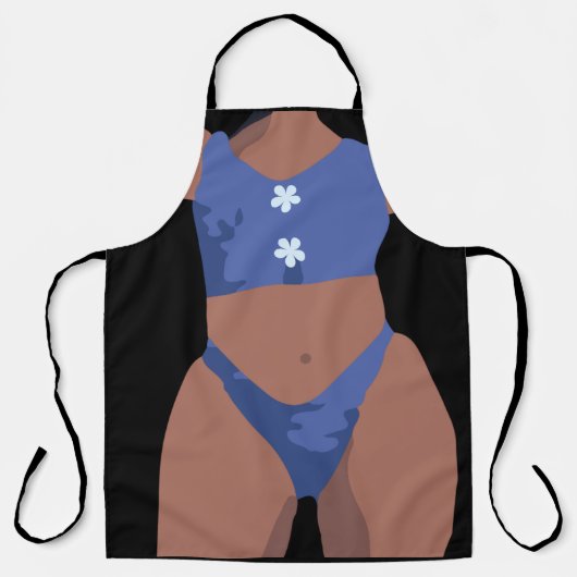 bikini blue schort (Voorkant)