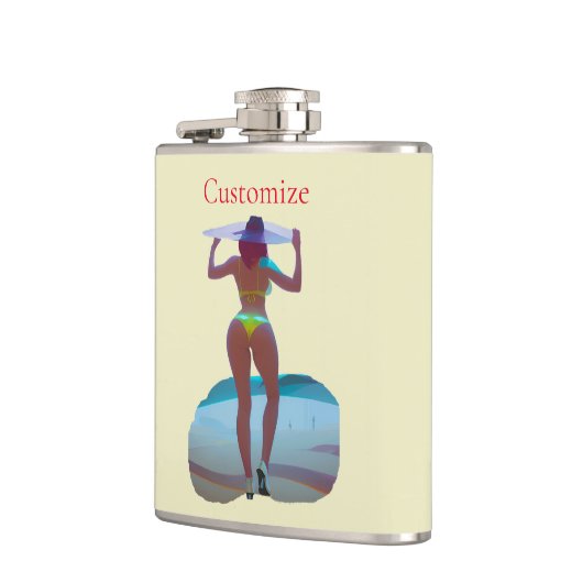 Bikini Booty Beach Meisje Thunder_Cove Heupfles (Links)