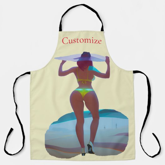 Bikini Booty Beach Meisje Thunder_Cove Schort (Voorkant)