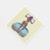 Bikini Booty Beach Meisje Thunder_Cove Servet (Hoek)