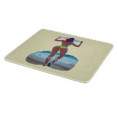 Bikini Booty Beach Meisje Thunder_Cove Snijplank (Hoek)