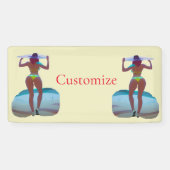 Bikini Booty Beach Meisje Thunder_Cove Spandoek (Horizontaal)