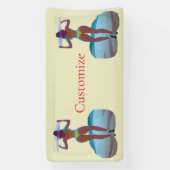 Bikini Booty Beach Meisje Thunder_Cove Spandoek (Verticaal)