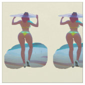 Bikini Booty Beach Meisje Thunder_Cove Stof (Close Up)
