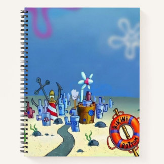 Bikini Bottom Inspired Notitieboek