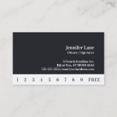 Bikini Brazilian French Wax Photo Loyalty Kaart (Achterkant)