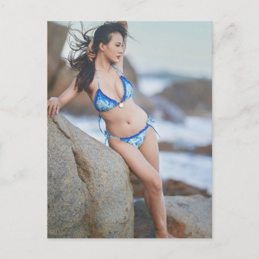 Bikini-Briefkaart Briefkaart (Voorkant)
