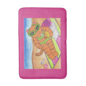 Bikini Cat Bathroom Rug Bath Mat (Voorkant Verticaal)