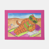Bikini Cat Rug Doormat Deurmat (Voorkant)