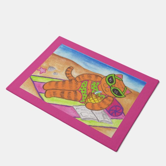 Bikini Cat Rug Doormat Deurmat (Schuin)