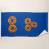 Bikini donuts strandlaken (Voorkant)