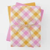 Bikini Gingham Inpakpapier Vel (In situ)