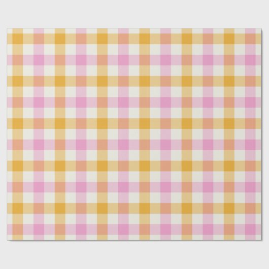 Bikini Gingham - Wrapping Paper Cadeaupapier (Vlak)