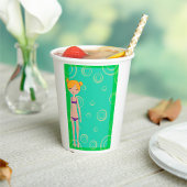 Bikini Girl Papieren Bekers