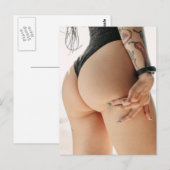  Bikini Girl Photo Briefkaart (Voorkant / Achterkant)