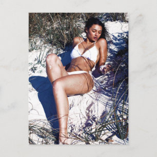 Bikini Girl Photo Briefkaart