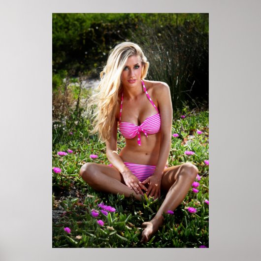 Bikini Girl Poster (Voorkant)