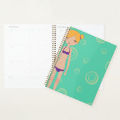 Bikini Girl Spiral Planner (Display)