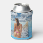 Bikini Girl Thunder_Cove Blikjeskoeler (Blikje Voorkant)