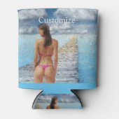 Bikini Girl Thunder_Cove Blikjeskoeler (Voorkant)