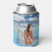 Bikini Girl Thunder_Cove Blikjeskoeler (Blikje Achterkant)