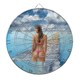 Bikini Girl Thunder_Cove Dartbord