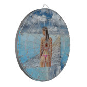 Bikini Girl Thunder_Cove Dartbord (Voorkant Links)