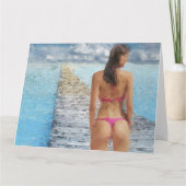 Bikini Girl Thunder_Cove Kaart (Achterkant)