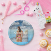 Bikini Girl Thunder_Cove Papieren Bordje (Feest)