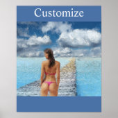 Bikini Girl Thunder_Cove Poster (Voorkant)