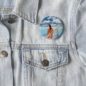 Bikini Girl Thunder_Cove Ronde Button 5,7 Cm (In situ)