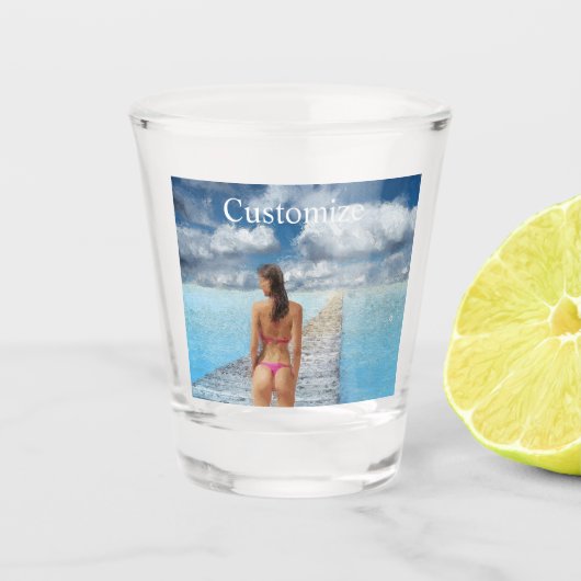 Bikini Girl Thunder_Cove Shot Glas (Voorkant)