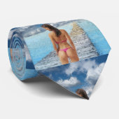 Bikini Girl Thunder_Cove Stropdas (Opgerold)