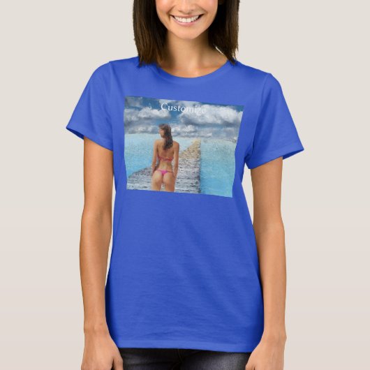 Bikini Girl Thunder_Cove T-shirt (Voorkant)