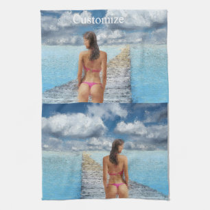 Bikini Girl Thunder_Cove Theedoek