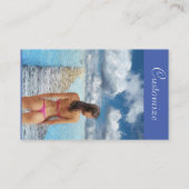 Bikini Girl Thunder_Cove Visitekaartje (Achterkant)