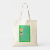 Bikini Girl Tote Bag (Achterkant)