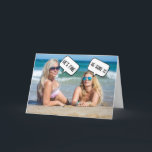 BIKINI GIRLS COMPLIMENTAIRE FUN CARD VOOR HEM FEESTDAGEN KAART<br><div class="desc">BIKINI GIRLS "HIJ'S FINE" BIRTHDAY CARD.</div>