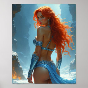 Bikini Godin van vuur en ijs Poster