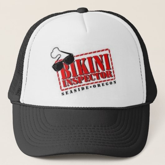 bikini-inspecteur trucker pet (Voorkant)