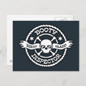 Bikini Island Booty Inspector Briefkaart (Voorkant / Achterkant)