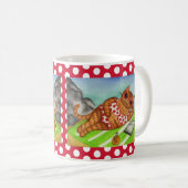 Bikini Kat Koffie Mok (Voorkant rechts)