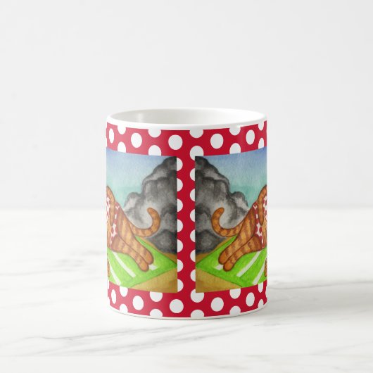 Bikini Kat Koffie Mok (Center)