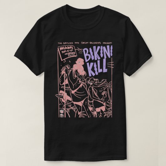 Bikini kill active t-shirt (Design voorkant)