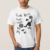 bikini kill art t-shirt (Voorkant)